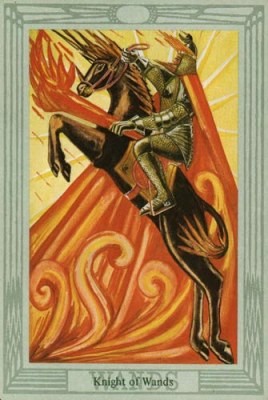 Король Жезлов — Таро Тота